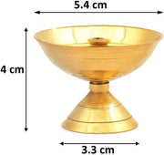 Bengalen Brass Diya Handmade Piyali Deepak Traditional Indian Diwali Puja Vilakku Pooja Dia Home Temple Decoration Gift Items