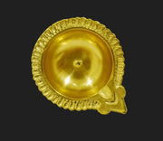 Traditional Brass Diya for Puja Essential Pooja Article for Aarti Arti Deepak Deepam Oil Lamp for Home Temple Décor Accessory Gifts