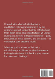 Mystical Madhubani: Colouring book (Indian Art forms)