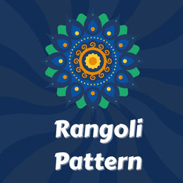 Rangoli Pattern Book for Everyone: Diwali, Pongal, and Traditional Indian Art