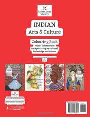 INDIAN Arts and Culture colouring book