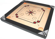 Carrom Board - Apex Indian Wooden Carrom Board - Size 50 x 50cm (20 INCH 2) - 2+ Players - Age 6+