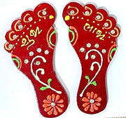 Tarini Gallery Pooja Thali Set with Essential Pooja Articles for Rituals Festivals Home Temple Office Wedding and Gifting (Brass Thali Set Size-7