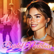 Fashband Gold Pearl Bridal Wedding Jewelry Set Rhinestone Necklace Earrings Sets Costume Jewelry for Women and Brides