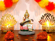 BangBangDa Hindu Lord Saraswati Idol Statue - 5.1