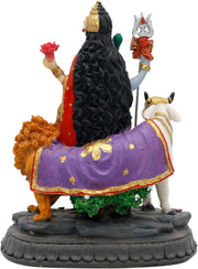 alikiki Hindu Shiva Shakti Statue – 6.5”H Indian God Idol Lord Shiva Murti Item Home Office Temple Mandir Shrine Altar Pooja Decor India Diwali Puja Gifts for Friends Relative