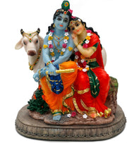 Hindu God Radha Krishna Statue - 6.6