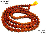SKY & LAND SAVING YOU MORE 108 beads mala for prayer Hindu pooja mala 8mm Tibetan Buddhist Natural wood beads prayer Buddhist