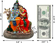 Hindu God Radha Krishna Statue - 6.6