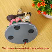 Hindu Goddess Saraswati Idol Statue - 5.1”H Saraswati Statue Indian Spiritual Culture Sculpture Pooja Item India Idol Statue Diwali Decor Diwali Gifts Hindu God Figurines