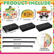 3 Pcs Happy Diwali Table Decorations Indian Festival of Lights Wooden Signs for Hindu Deepavali Party Decor (Diwali)