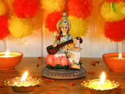 BangBangDa Hindu Lord Saraswati Idol Statue - 5.1