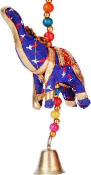 Crafts of India Handmade Indian Traditional Five Elephant Hanging Exquisite Main Door Wall Hanging Home and Office Decor
