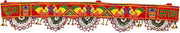 Crafts of India Shubh Labh Handmade Traditional Bandhanwar Hanging Toran for Main Door for Diwali Décor
