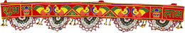 Crafts of India Shubh Labh Handmade Traditional Bandhanwar Hanging Toran for Main Door for Diwali Décor