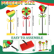 3 Pcs Happy Diwali Table Decorations Indian Festival of Lights Wooden Signs for Hindu Deepavali Party Decor (Diwali)