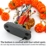 alikiki Hindu Shiva Shakti Statue – 6.5”H Indian God Idol Lord Shiva Murti Item Home Office Temple Mandir Shrine Altar Pooja Decor India Diwali Puja Gifts for Friends Relative