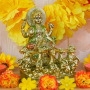 Hindu God Lord Surya Statue - India Home Temple Mandir Puja Idol Murti Pooja Item - Indian Diwali Holi Item Religious Handicraft Figurine