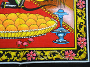 Crafts of India Ganesha/Ganpati Batik Cotton Wall Hanging Painting : Size 43