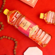 Satvik 450ml Pure Puja Oil for Diya | Smokeless Til Oil for Aarti & Festivals | Handmade Sesame for Deepam | Daily Puja & Hawan Essentials | Available in 450ml & 900ml