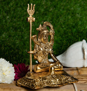 Wonder Care | Lord Nataraja Dancing Shiva Statue Sculpted in Great Detail in Antique Finish - Hindu God Statue | Home Decor | Mandir | Gift | Hindu God Idol| Natraj