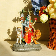 alikiki Hindu Shiva Shakti Statue – 6.5”H Indian God Idol Lord Shiva Murti Item Home Office Temple Mandir Shrine Altar Pooja Decor India Diwali Puja Gifts for Friends Relative