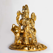 Wonder Care | Lord Nataraja Dancing Shiva Statue Sculpted in Great Detail in Antique Finish - Hindu God Statue | Home Decor | Mandir | Gift | Hindu God Idol| Natraj