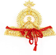 Indian Temple Jewellery Crown for Indian Gods Goddess Idols for Temple Gold