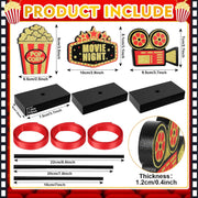 3 Pcs Happy Diwali Table Decorations Indian Festival of Lights Wooden Signs for Hindu Deepavali Party Decor (Diwali)