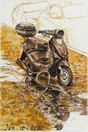 Faber-Castell Art & Graphic Pitt Artist Pen India Ink Pen, Black, Wallet Of 4, For Art, Craft, Drawing, Sketching, Home, School, University, Colouring