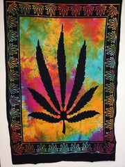 AVA Collections Tapestry Multicoloured Wall Hanging Psychedelic Tapestries Indian Cotton Poster Picnic Sheet Wall Decor Blanket Wall Art Hippie Bedroom Décor (Purple, Meditation Yoga)