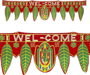 SATVIK 3 ft. Handcrafted Embroidered Toran/Door Valance ,Diwali Decorations Hanging Door Valance Shubh Deepawali Puja Bandhanwar. Indian Hindu Festival Decorations Items