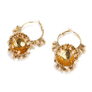 Pendientes Gypsy Ethnic Round Bells Indian Jewelry Earrings Vintage Tribe Jhumka Earrings Kolczyki Wedding Jewelry