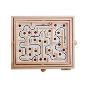 Fly AC Labyrinth Wooden Rolling ball Toy Maze Game education toys for children Birthday Gift