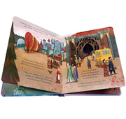 Peep Inside A Fairy Tale Snow Queen English Educational 3D Flap Picture Books Children Baby Reading Book