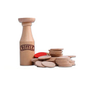 Fly AC Toy - Wooden Toys Bottle Balance Game Toy Funny Family Party Game for Ages 3 and Up