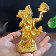 Gold Hanuman Statue Figurine Ornaments Resin Indian Hindu Monkey God Buddha Statues Sculpture Home Decoration Lucky Gift