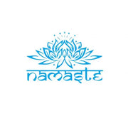 Indian Namaste Lotus Wall Sticker Living Room Background Decal Mural Home Decor Домашний декор