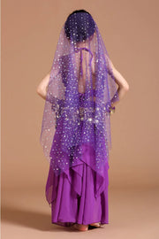 5 Piece Set Belly Dance Costumes Set Indian Dress Handmade Kids Belly Dance Costumes for Girls Bollywood Performance Cloth