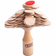 Fly AC Toy - Wooden Toys Bottle Balance Game Toy Funny Family Party Game for Ages 3 and Up