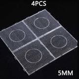 24/72 colors box set hama beads toy 2.6/5mm perler educational Kids 3D puzzles diy toys fuse beads pegboard sheets ironing paper