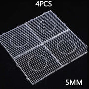 24/72 colors box set hama beads toy 2.6/5mm perler educational Kids 3D puzzles diy toys fuse beads pegboard sheets ironing paper