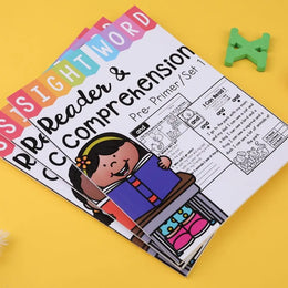3Books Sight Word Reader Comprehension English Original High-frequency Word Reading Training Complete Bundle Children Book