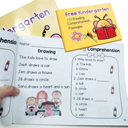 Reading Comprehension Exercise Books Kindergarten English Using Sentences Pictures and Questions To Improve Learning Skills