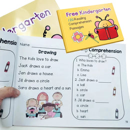 Reading Comprehension Exercise Books Kindergarten English Using Sentences Pictures and Questions To Improve Learning Skills