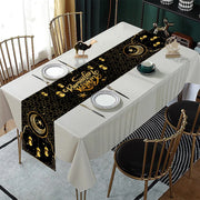 Ramadan Kareem Table Runner Ramadan Decor For Home 2026 Tablecloth Ramadan Kareem Islamic Muslim Party Supplies Eid Al-Fitr Gift