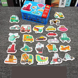 Kids Animal Puzzles for Toddlers 1 2 3 Years Boys Girls Learning Animals Memory Card Matching Game Educational Toys For Children