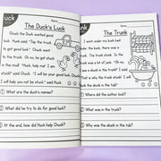 બાળકો બાળકો અંગ્રેજી કસરત પુસ્તક ફોનિક્સ શૈક્ષણિક કાર્યપુસ્તિકા હું વાક્યો વાંચી શકું છું તાલીમ શિક્ષક શિક્ષણ સહાય મોન્ટેસરી