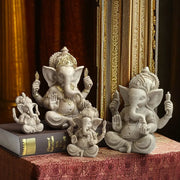 Resin Indian Ganesha Shiva God Statue Sai Baba of Shirdi Sculpture Lord Hanuman Hindu Buddha Religious Fengshui Home Decor