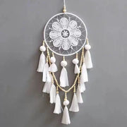 Beaded Indian Dreamcatcher Pendant Weaving Handmade Decoration Wall Hanging Bedroom